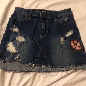 Jean skirt